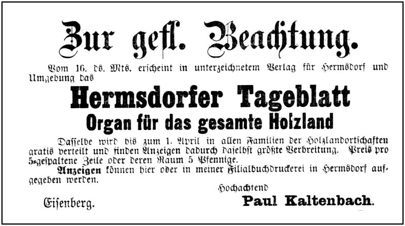 1897-03-16 Hdf Hermsdorfer Tageblatt